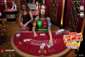 777color blackjack casino game