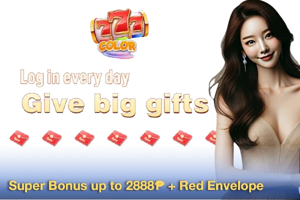 login 777Color everyday bonus of 2 kinds