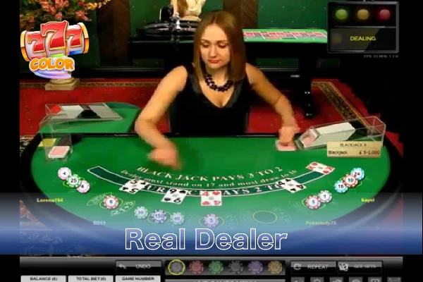 play real dealer games by provider evolution