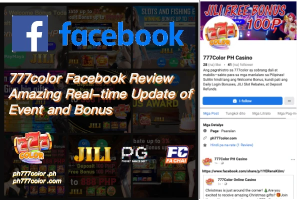 777color Facebook Review: Amazing Real-time Update of Event and Bonus